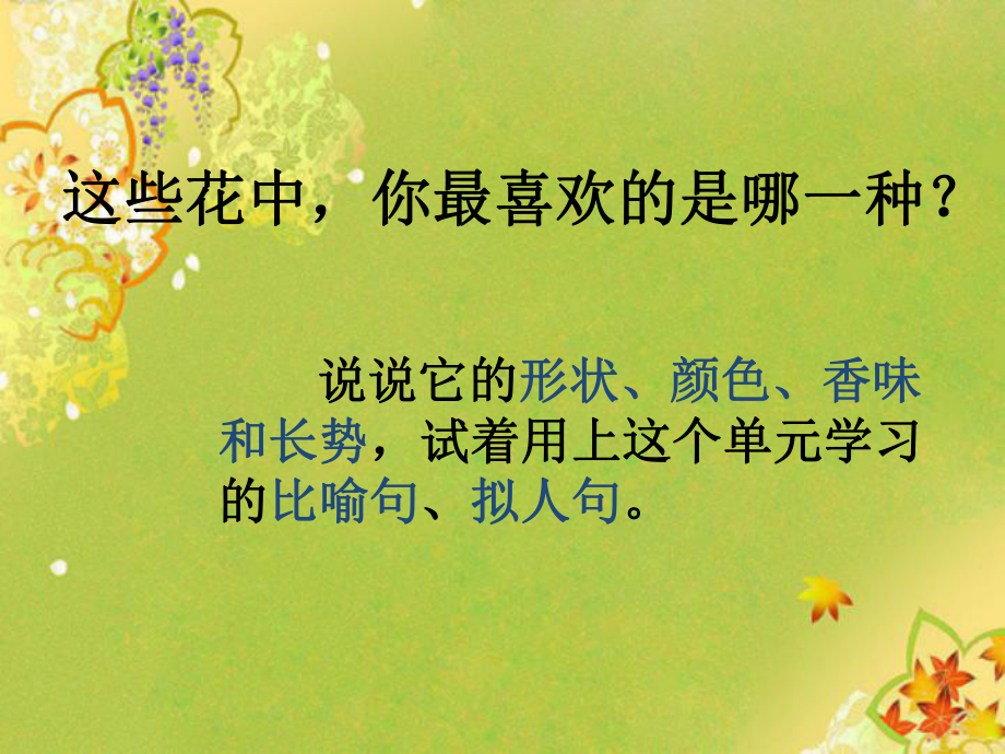 小练笔写一种我喜爱的花..课件.ppt_第2页