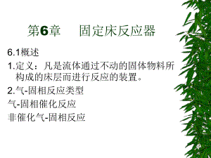 固定床反应器与气液反应器.课件.ppt