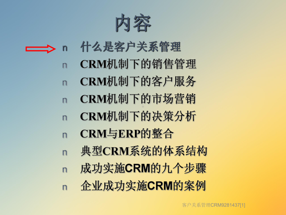 客户关系管理CRM9281437[1]课件.ppt_第3页