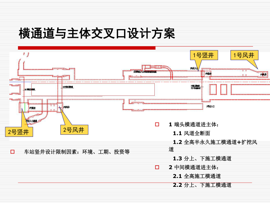 暗挖车站-横通道与主体交叉口设计方案汇编.ppt_第2页