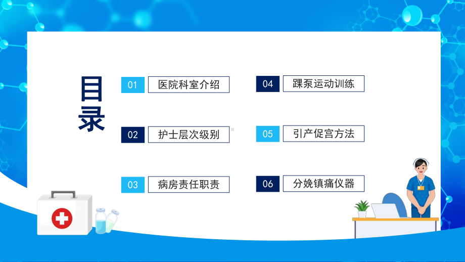 护士进修汇报PPT模板.pptx_第3页