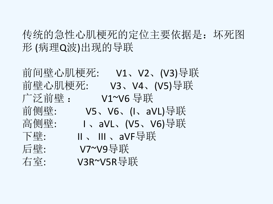 心梗的心电图定位诊断(ppt)课件.ppt_第3页