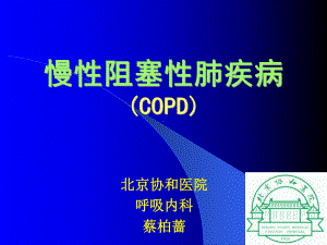 慢性阻塞性肺疾病COPD讲课课件.ppt