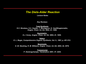 有机合成狄尔斯-阿德耳反应Diels-Alder反应课件.ppt