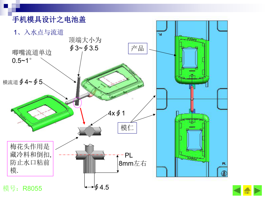 手机模具设计之电池盖.ppt_第2页