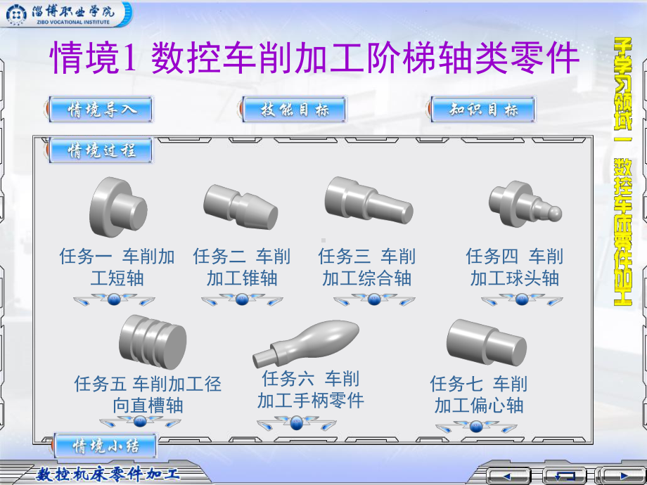 情境1数控车削加工阶梯轴类零件课件.ppt_第1页