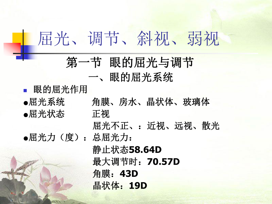 眼的屈光与调节及斜视弱视PPT课件.ppt_第2页