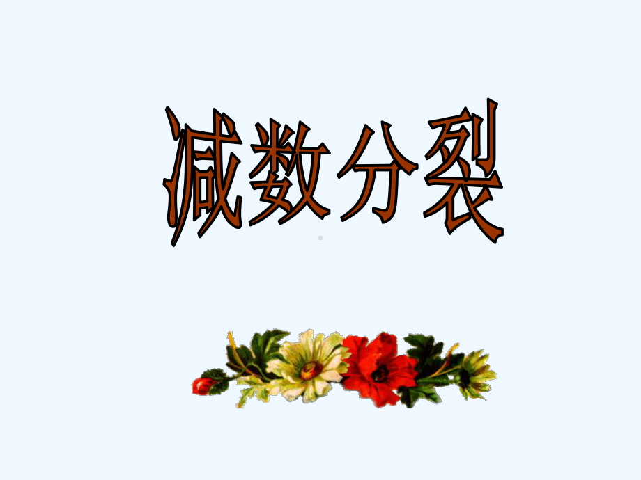 第一节减数分裂中的染色体行为课件.ppt_第1页