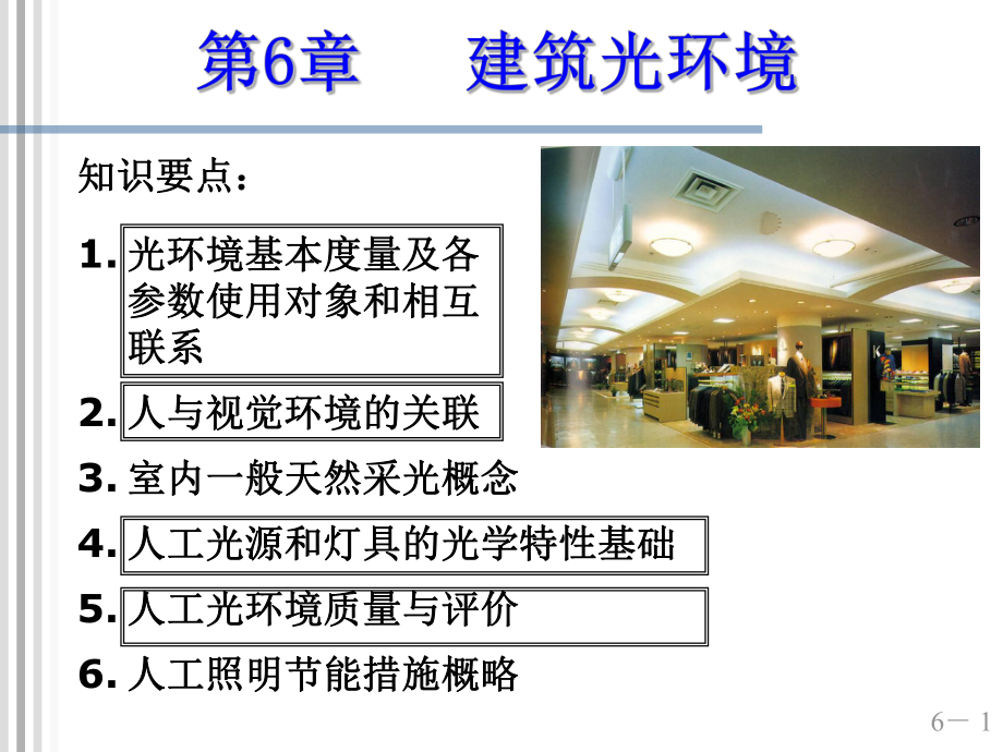 第六章建筑光环境课件.ppt_第1页