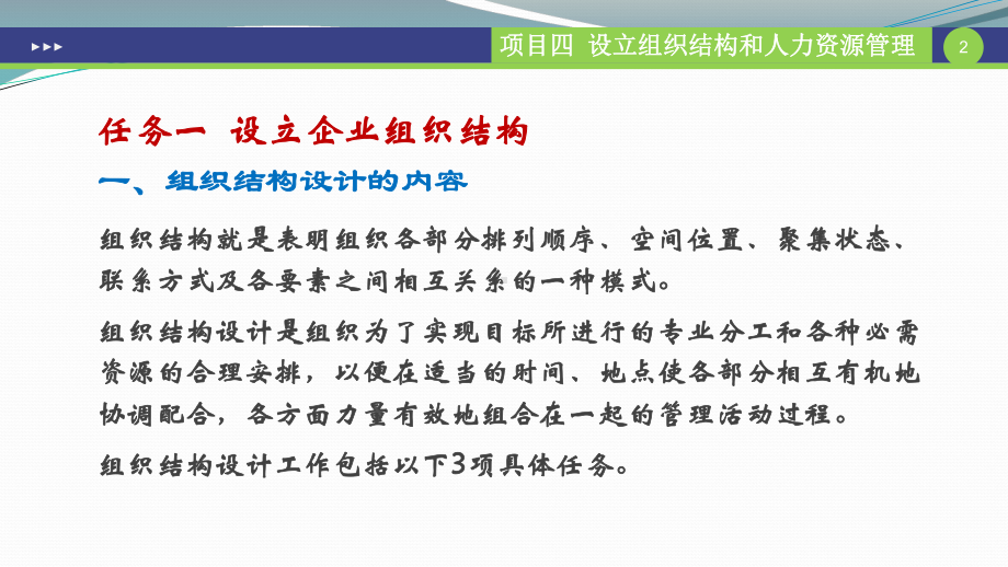 现代企业管理项目四-设立组织结构和人力资源管理课件.pptx_第2页