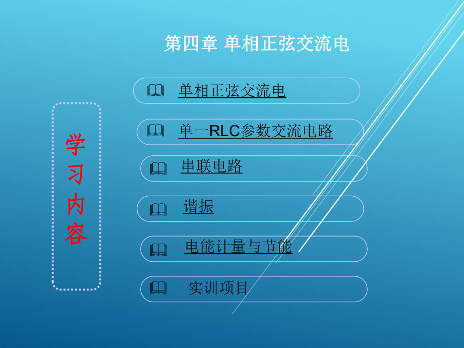 电工实训单元4-单相正弦交流电课件.ppt_第1页