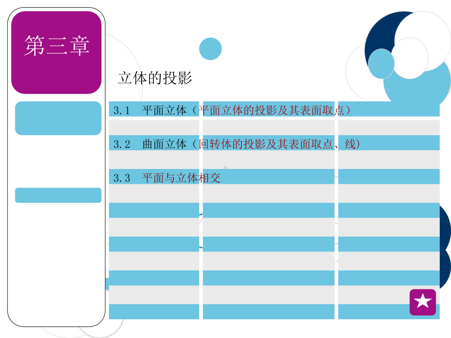 画法几何与阴影透视-立体的投影课件.ppt_第1页