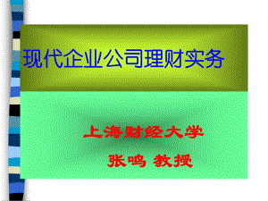 现代公司理财实务(ppt-126页)课件.ppt