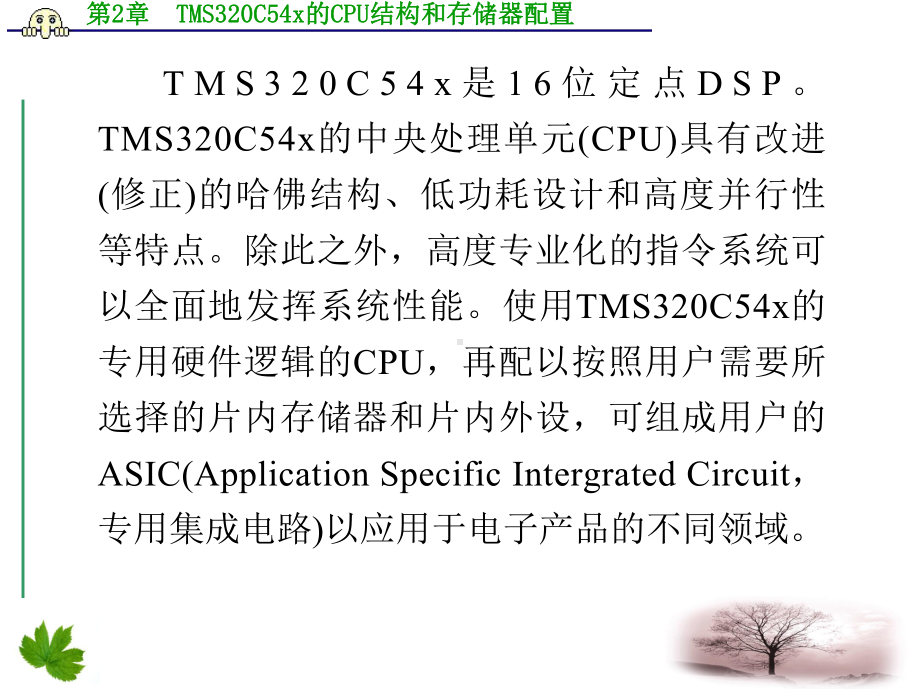 第2章-TMS320C54x的CPU结构和存储器配置课件.ppt_第2页