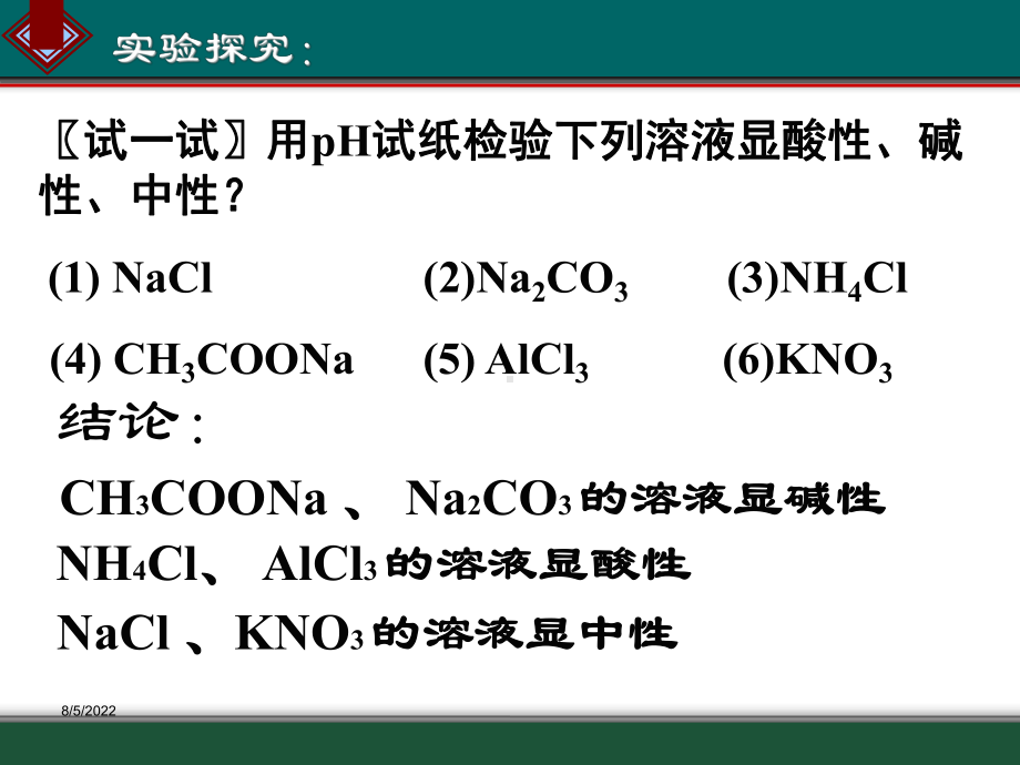 盐类的水解规律全面版课件.ppt_第3页