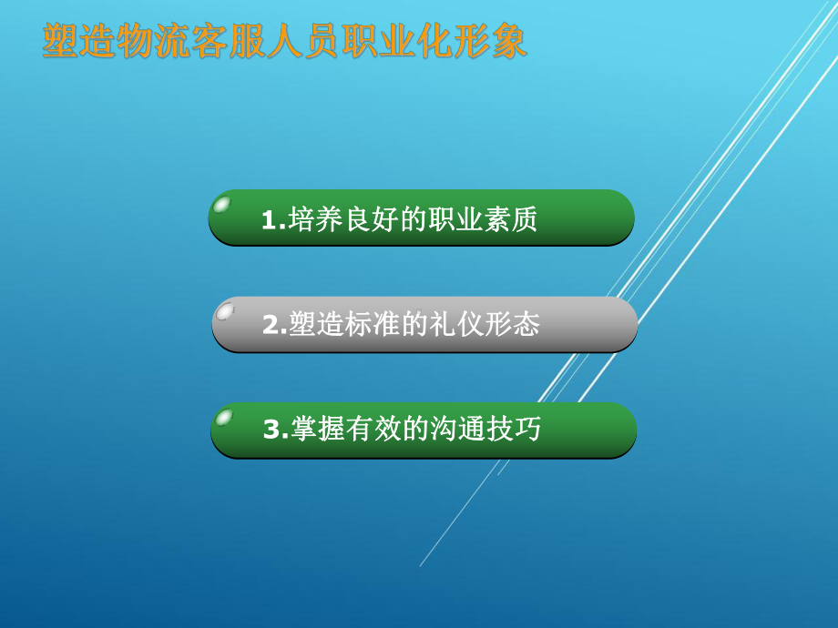 物流客户服务项目七-塑造物流客服人员职业化形象课件.ppt_第3页