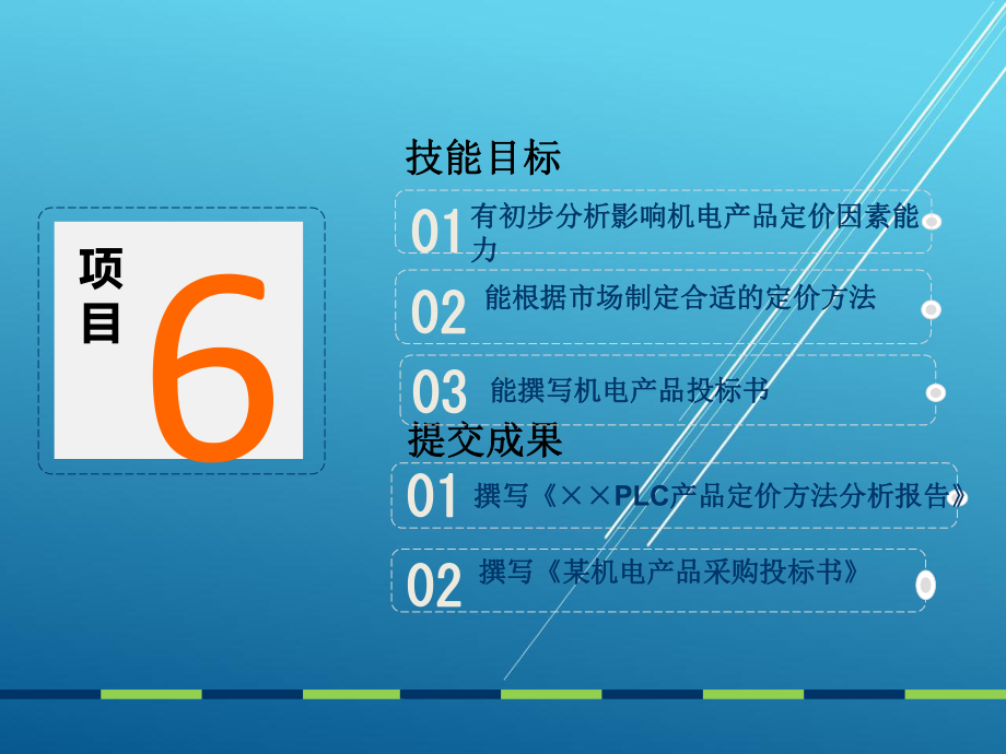 机电产品营销项目六：给机电产品定价课件.ppt_第3页