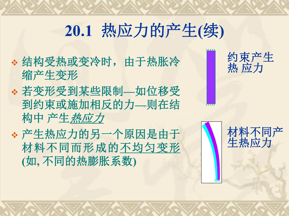 第20章热-应力耦合分析(ansys教程)-PPT精选课件.ppt_第3页