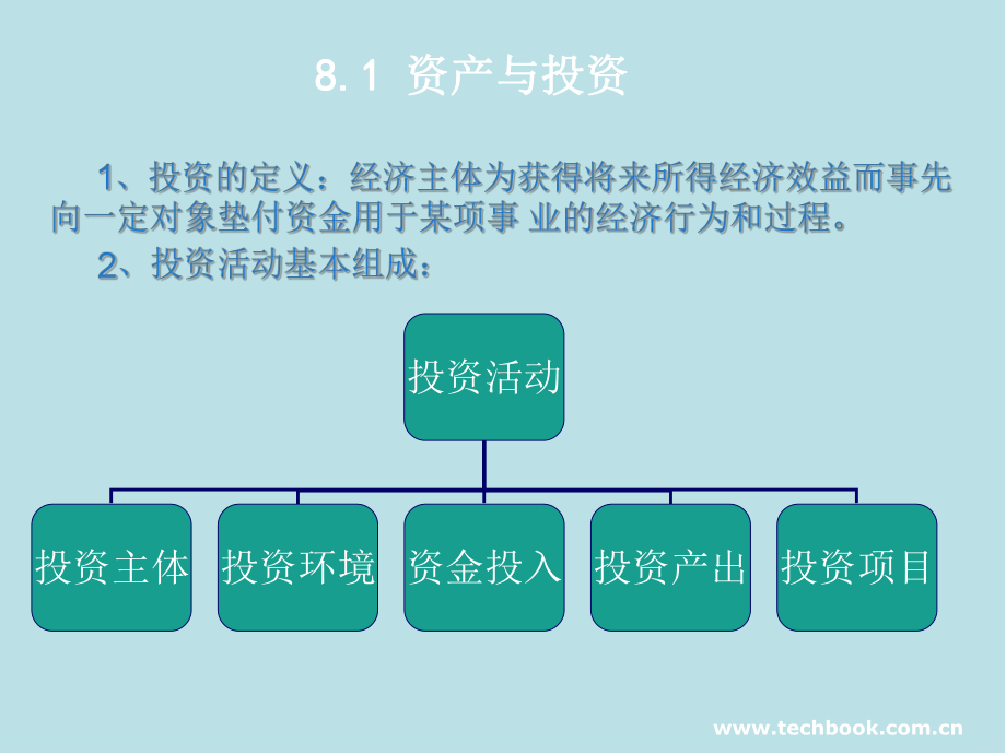 水工程造价第8章-水工程项目投资课件.ppt_第1页