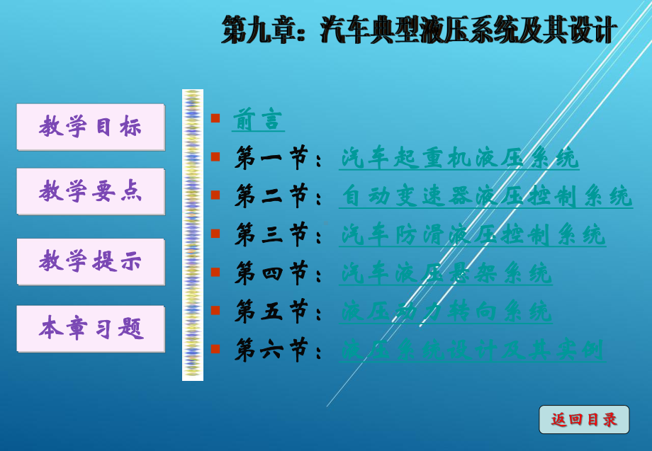 汽车液压与气压传动第九章：汽车典型液压系统及其设计.ppt_第1页