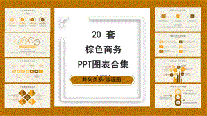 棕色商务PPT图表合集课件.pptx