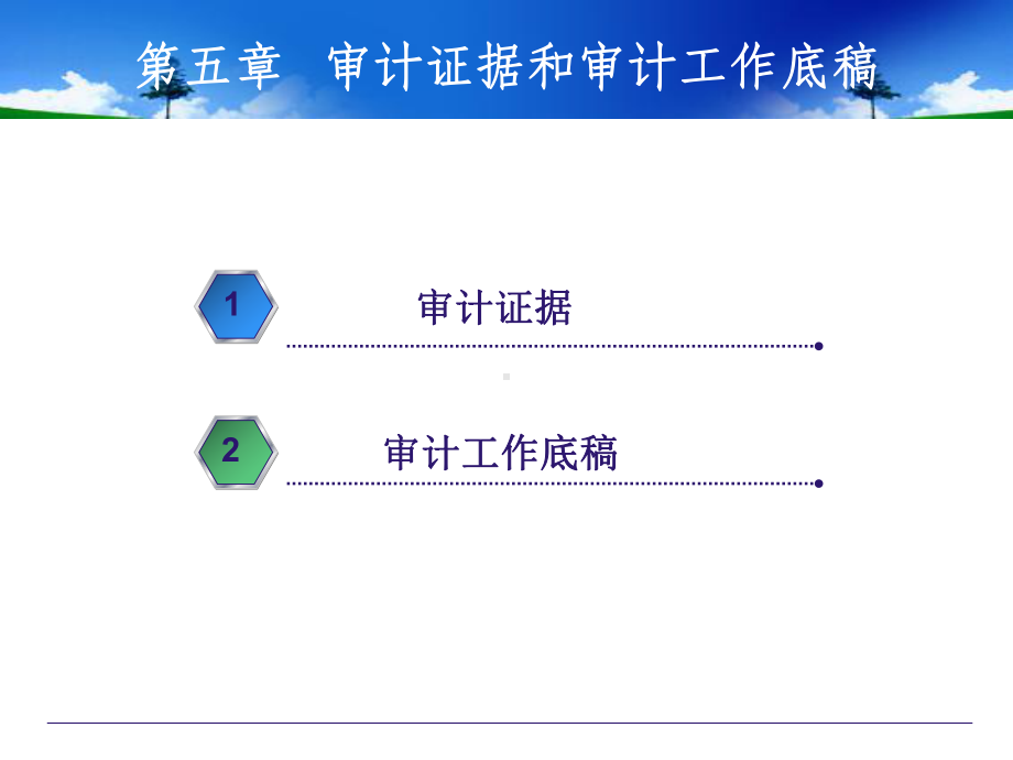 秦荣生教授-审计学教材第八版-第05章-审计证据和审计工作底稿课件.ppt_第2页