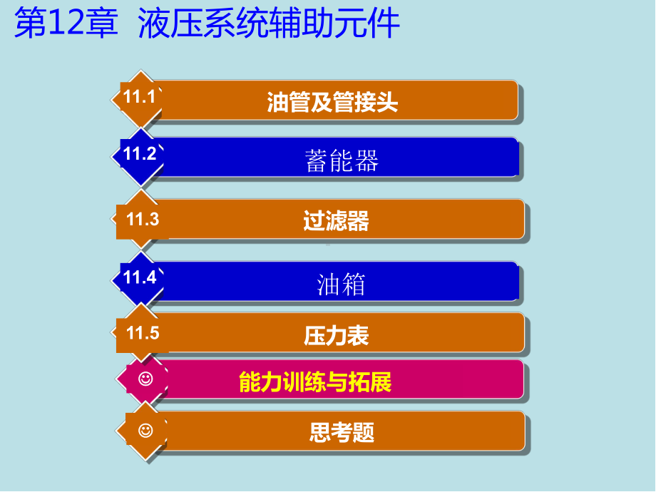 汽车机械基础第12章-液压系统辅助元件课件.ppt_第2页