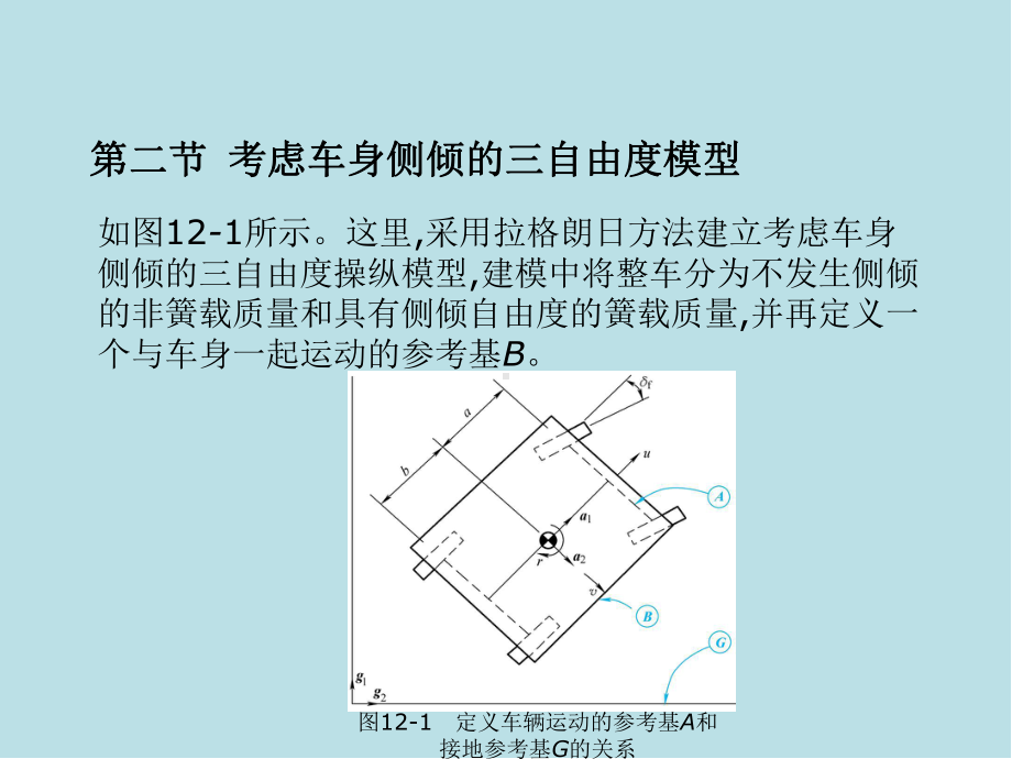 汽车系统动力学第12章-扩展的操纵模型及实例分析课件.ppt_第3页