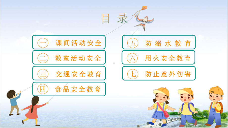 清新绿卡通风格校园安全培训主题校园安全教育培训精品PPT课件.pptx_第2页