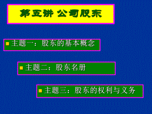 某公司股东制度(PPT-29页)课件.ppt