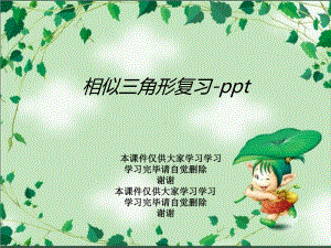 相似三角形复习-ppt课件.ppt