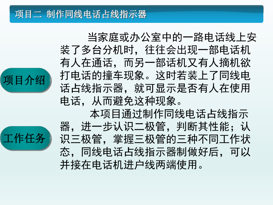 电子技术基础与技能项目二课件.ppt_第2页