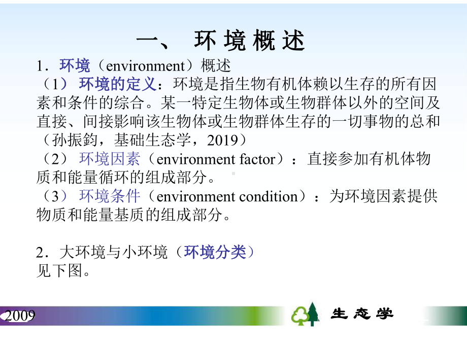 植物生态学第二章-生物和环境-精品课件.ppt_第2页