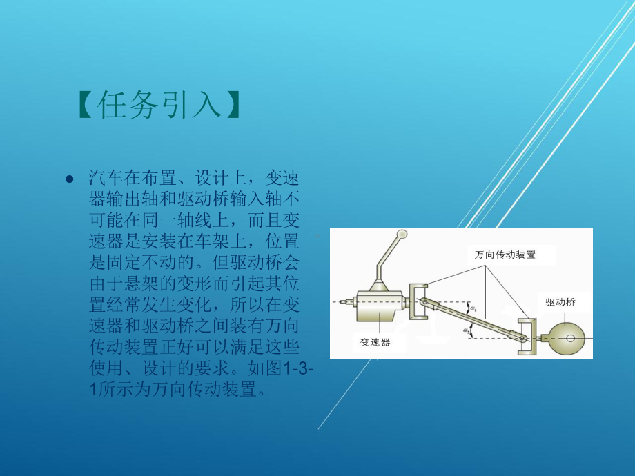 汽车底盘任务4-万向传动装置的维修课件.ppt_第2页