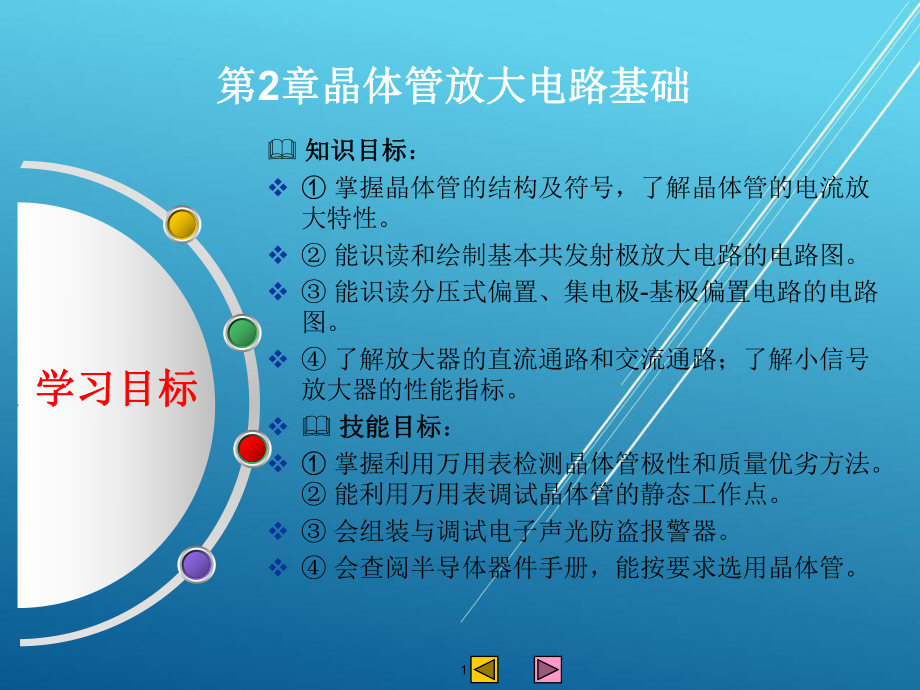 模拟电子技术基础与技能第2章-晶体管及其应用课件.ppt_第1页