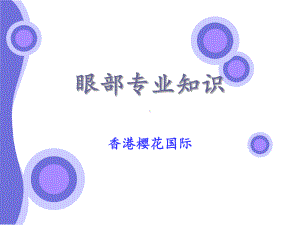 眼部专业知识课件.ppt