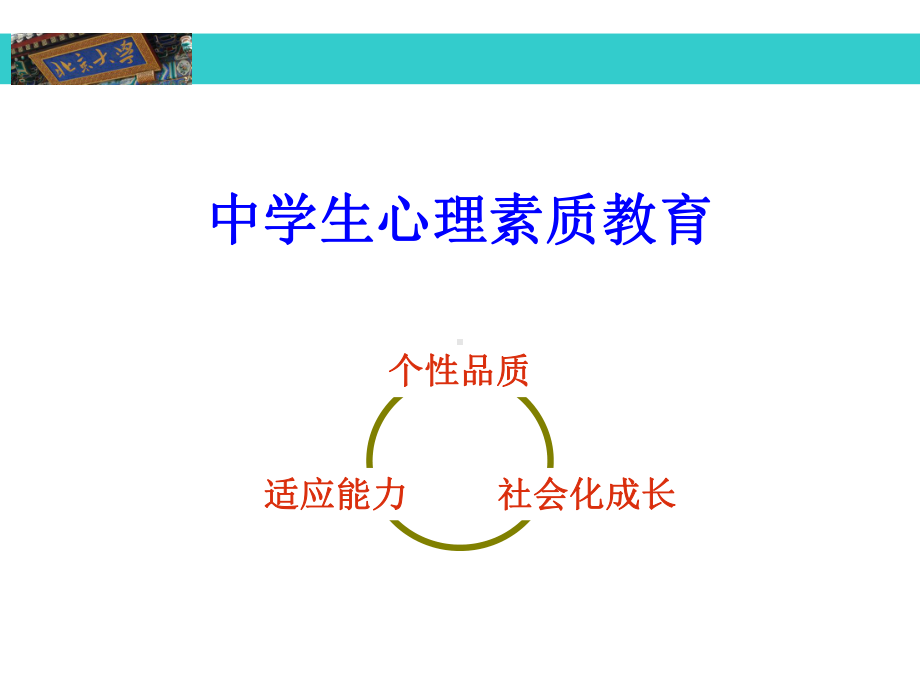 中学阶段的心理素质教育家庭教育系列ppt课件（共24张ppt）.ppt_第2页