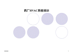 药厂空调HVAC系统培训介绍课件.ppt