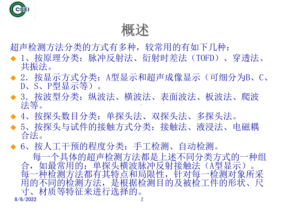 超声检测方法分类与特点课件.ppt_第2页