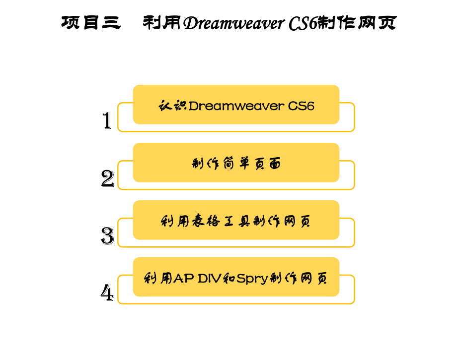 网页设计与制作项目三.ppt_第2页