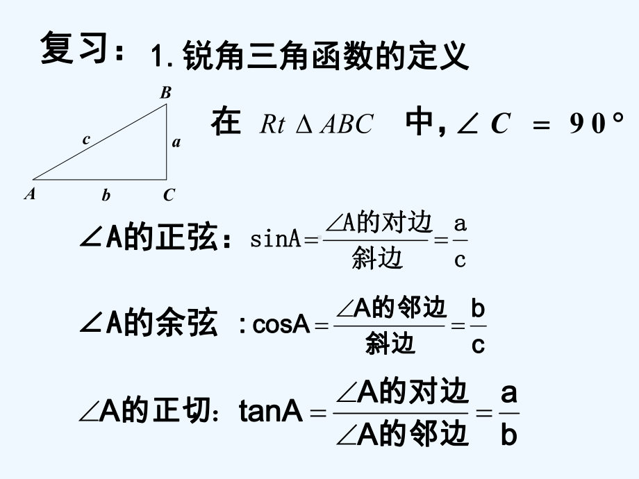 特殊角的三角函数函数值课件.ppt_第2页