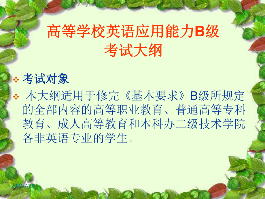 高等学校英语应用能力B级讲解课件.ppt_第3页