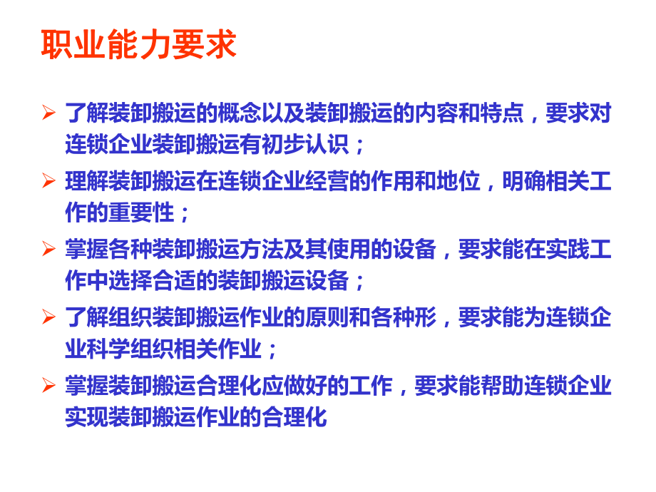 连锁企业物流概论第六章-连锁企业物流的装卸搬运课件.ppt_第2页