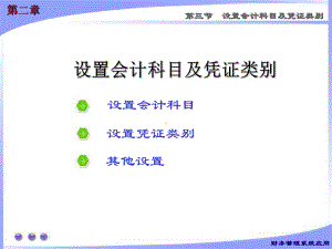 设置会计科目及凭证类别课件.ppt