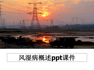 风湿病概述ppt课件.ppt