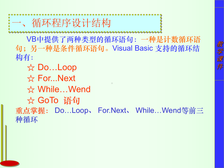 第七章-VisualBasic控制结构-循环结构习题课件.ppt_第3页