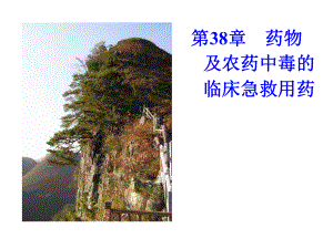 药物及农药中毒课件.ppt