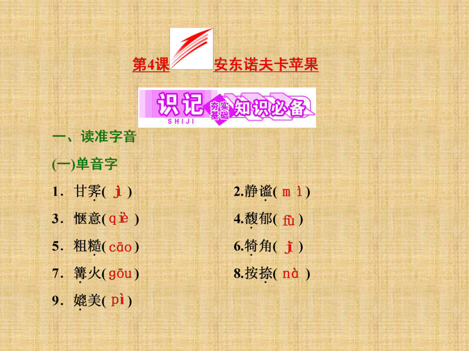 选修外国小说欣赏第4课《安东诺夫卡苹果》ppt导学课件(人教版)全面版.ppt_第3页