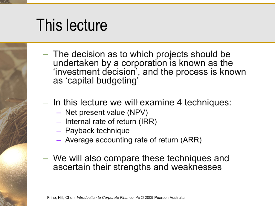 资本市场与公司财务课件Lecture4.ppt_第2页