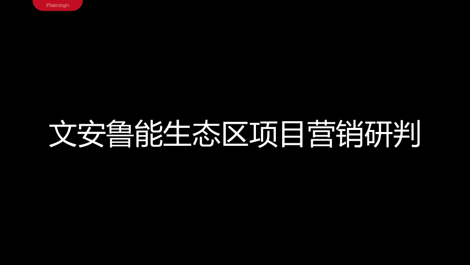 红鹤沟通鲁能文旅·群岛度假王国9000亩生态区定位与推广思路课件.pptx_第1页